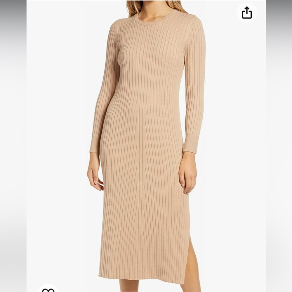 Nordstrom Wayf X Bff Hollie Long Sleeve Sweater Dress